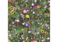 Trixie Leinenoptik Blumenwiese Fotodruck